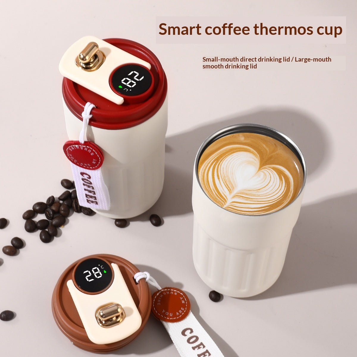 Proof & Wonder™ Smart Coffee Mug with Temperature Display