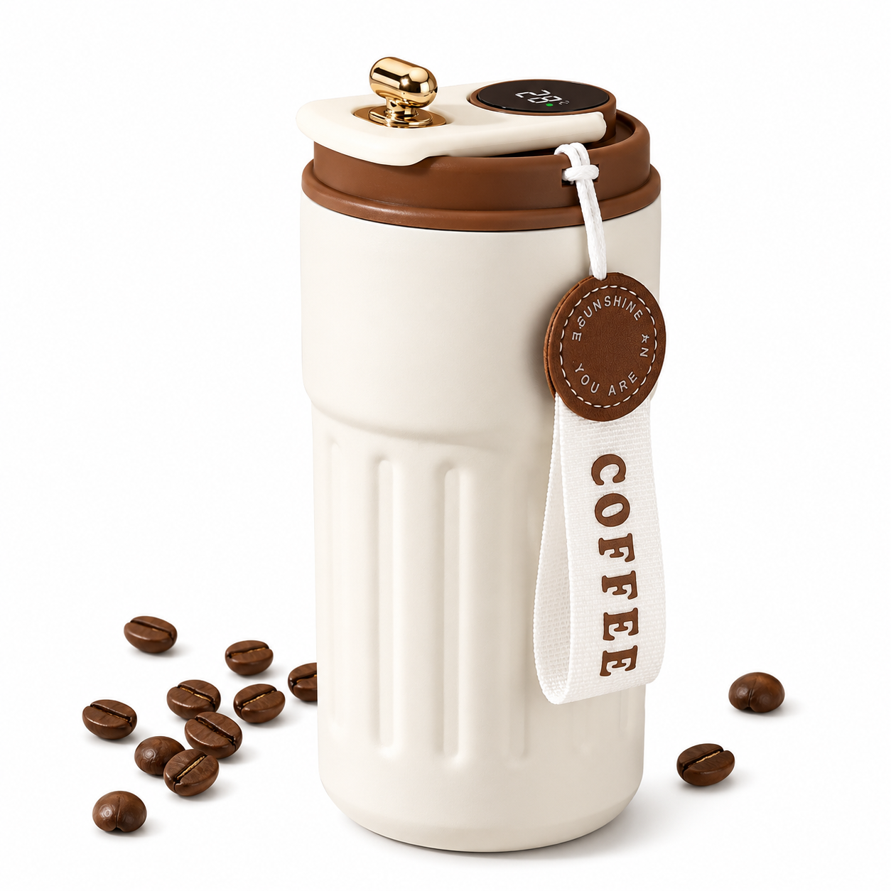 Proof & Wonder™ Smart Coffee Mug with Temperature Display